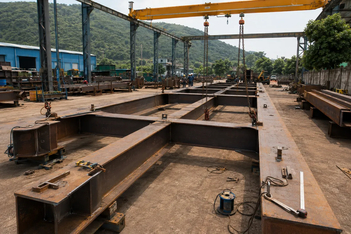 Fabrication workshop of BISWAJIT ENGINEERING