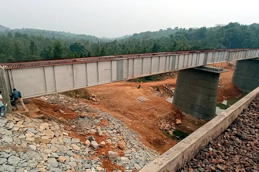 Steel girder project work